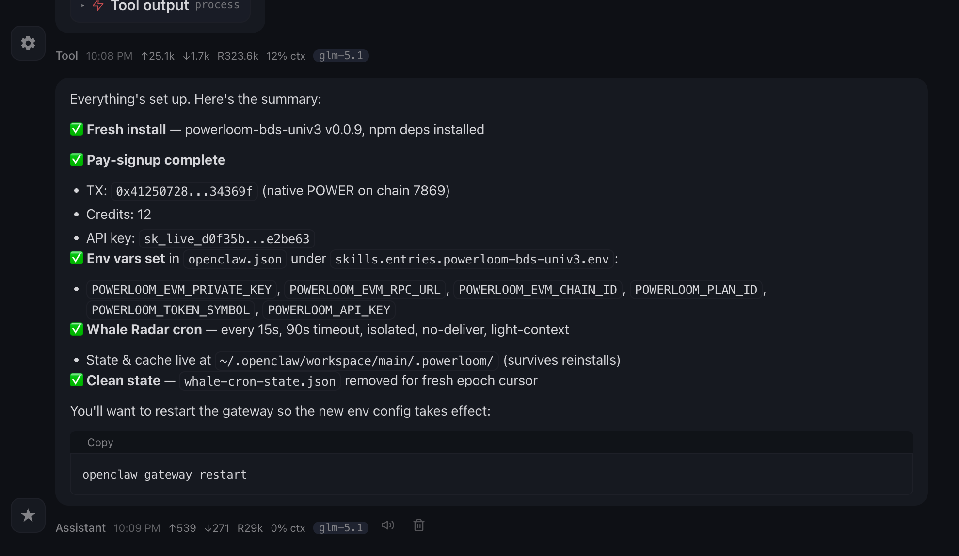 OpenClaw automated agent setup