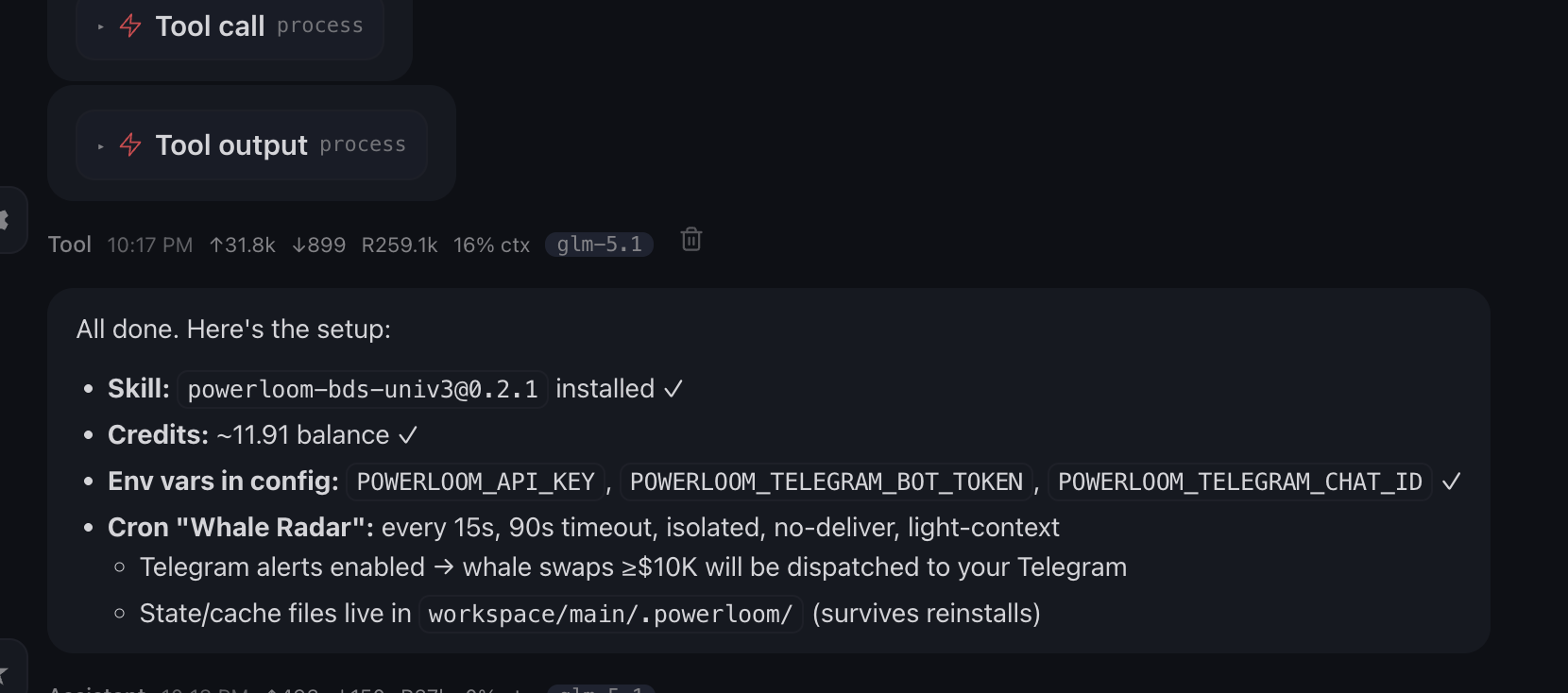 OpenClaw automated agent setup