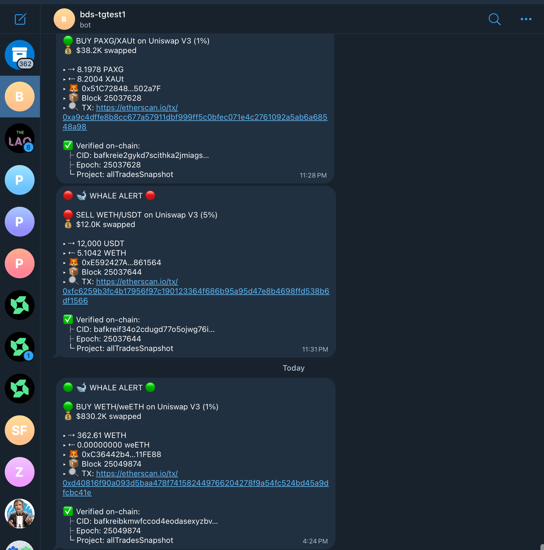 OpenClaw whale cron alert